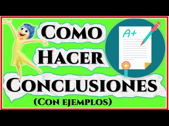 conclusion de un trabajo de valores