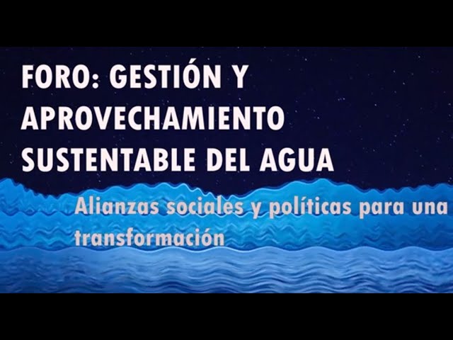 estrategias de aprovechamiento sustentable del agua
