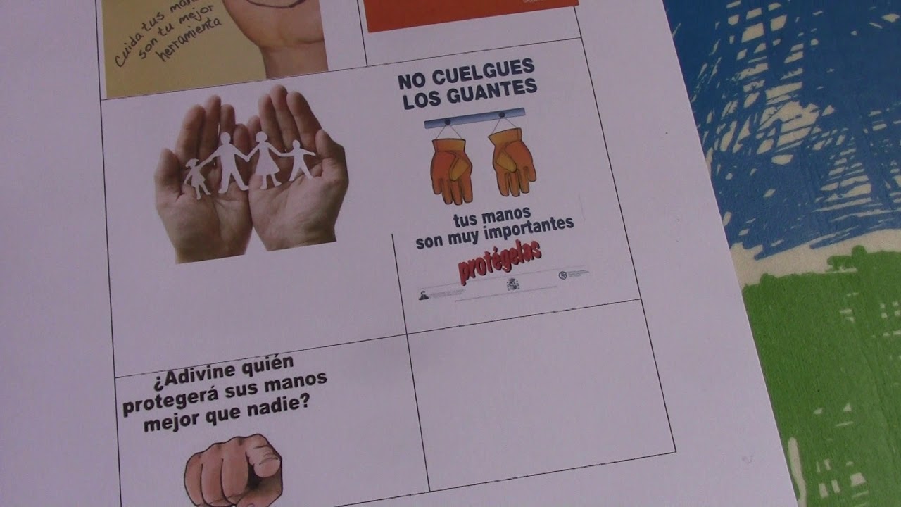 frases para el cuidado de manos en el trabajo
