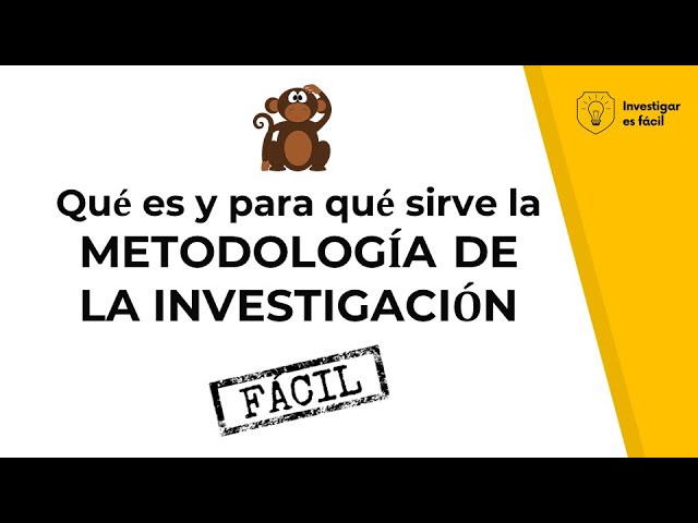 metodologia dela investigacion sobre la migracion