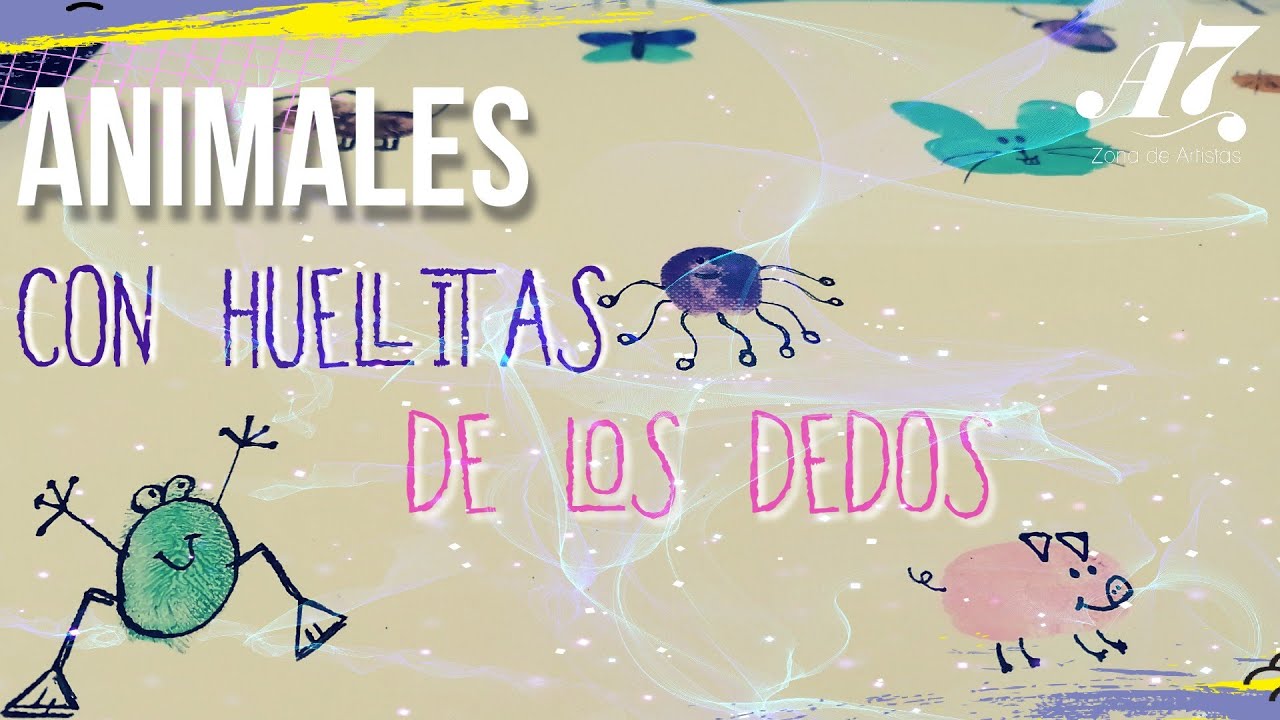 actividades con huellas dactilares para niños