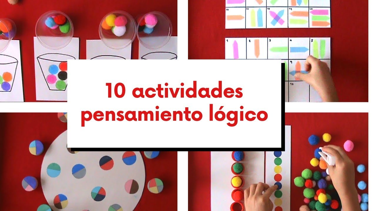 actividades de pensamiento matematico para preescolar