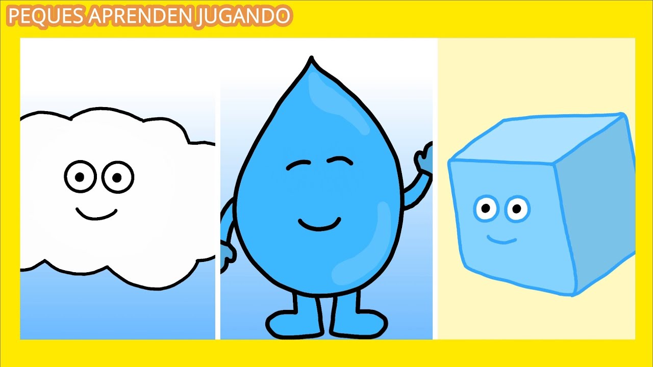 actividades del estado del agua para niños