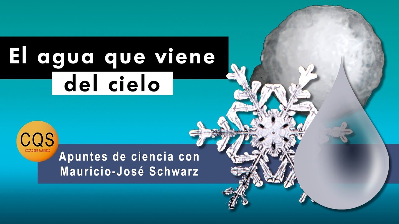 agua que cae del cielo en forma de hielo