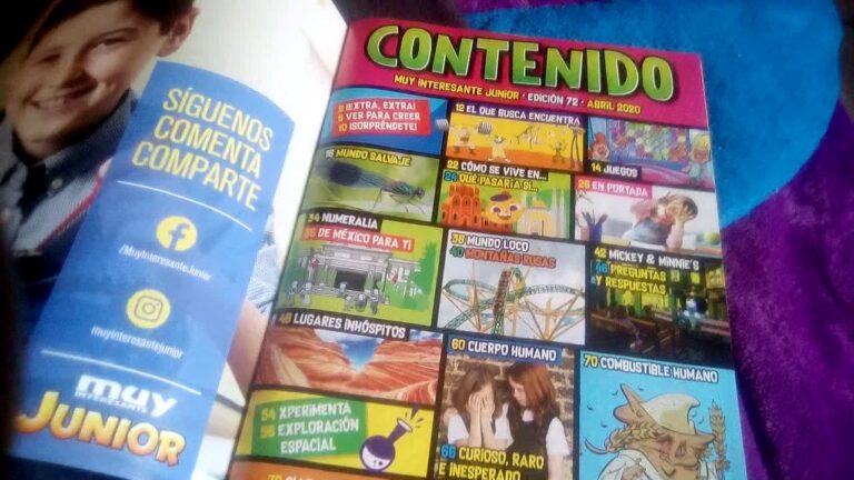 Descubre el Artículo de Revista Muy Interesante Junior: Curiosidades y ...