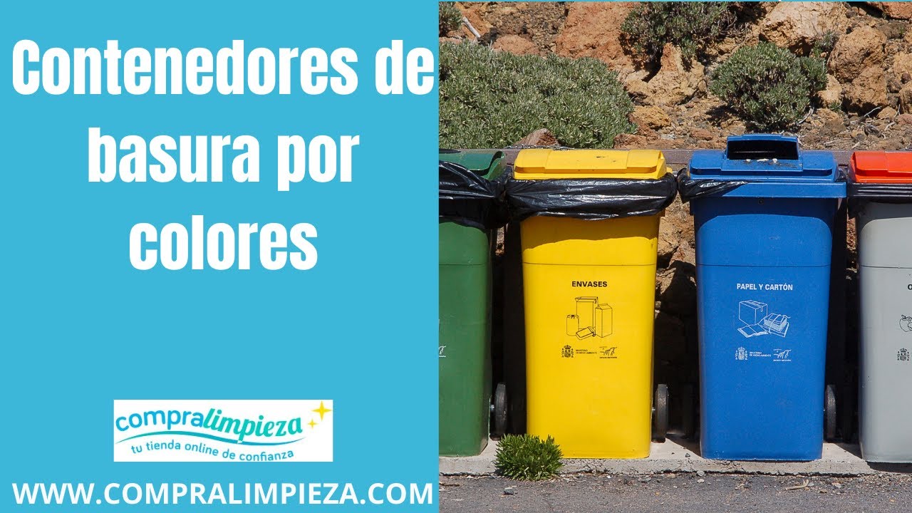 bolsas de reciclaje por colores y su significado