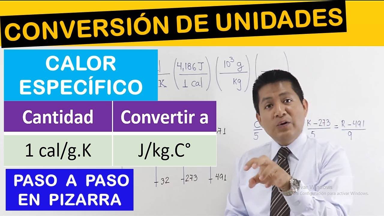 calor especifico del aire kj kg c