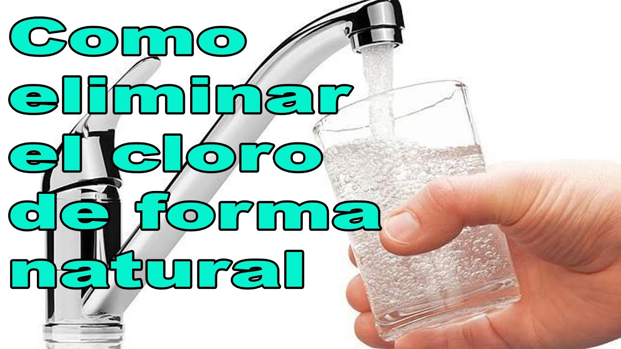 como eliminar los cloruros del agua