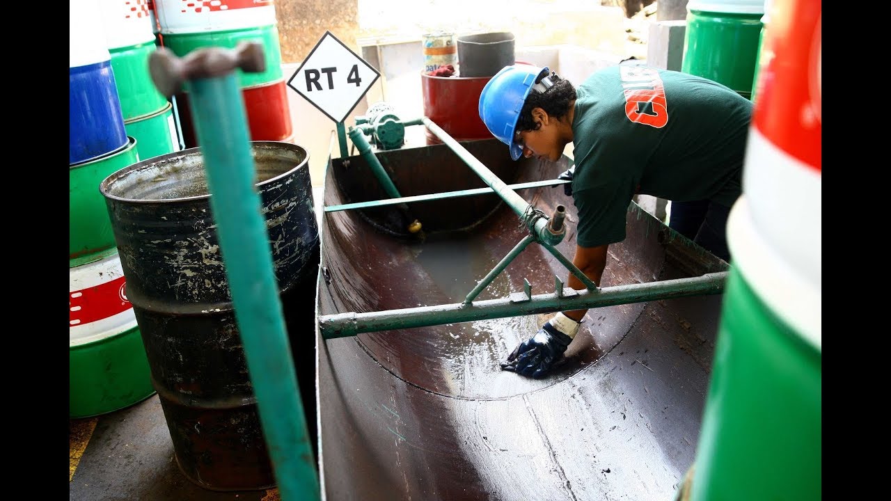 como reutilizar el aceite de motor usado