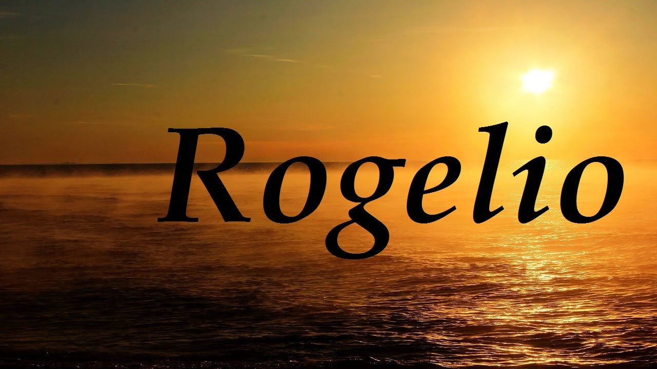 como se escribe rogelio en arabe