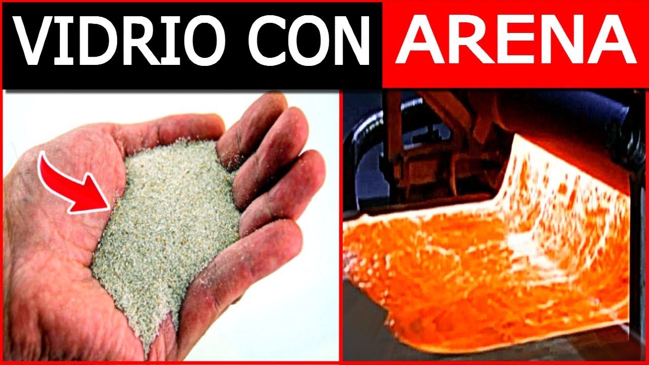 como se fabrica el vidrio explicacion para niños
