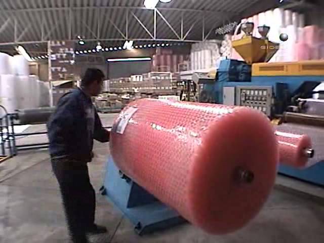 como se hace el plastico burbuja