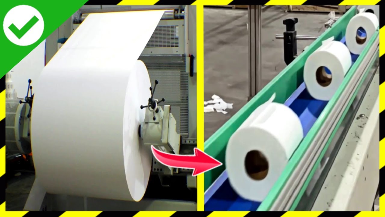como se produce el papel de baño
