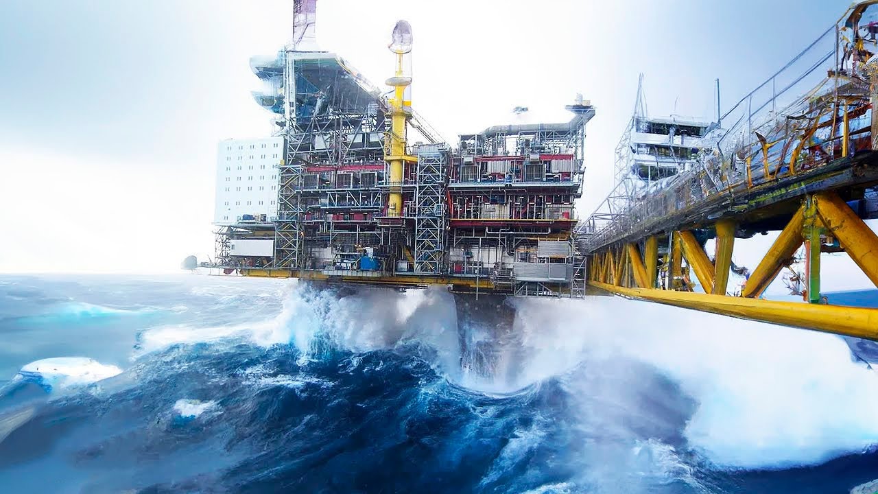 como se vive en una plataforma petrolera