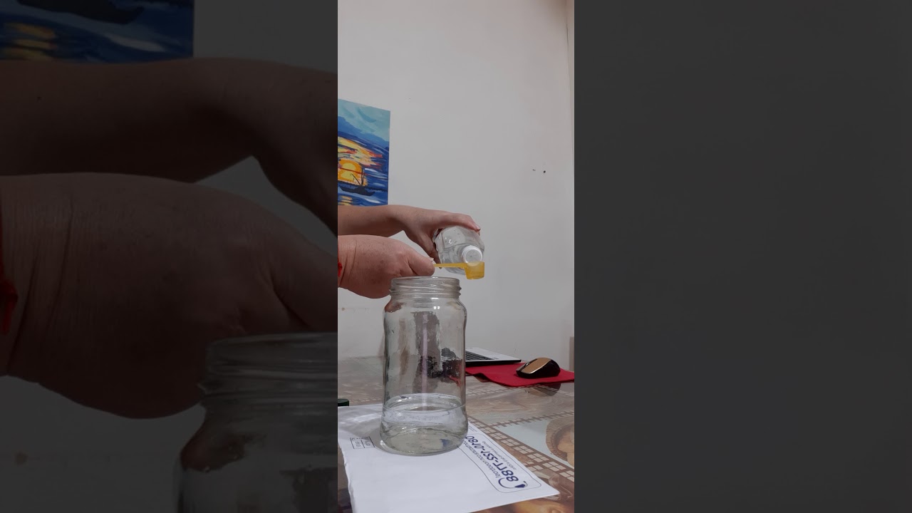 como separar una mezcla de agua y vinagre