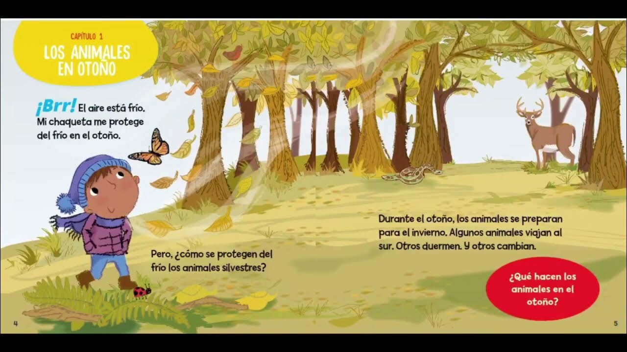comportamiento de los animales en otoño
