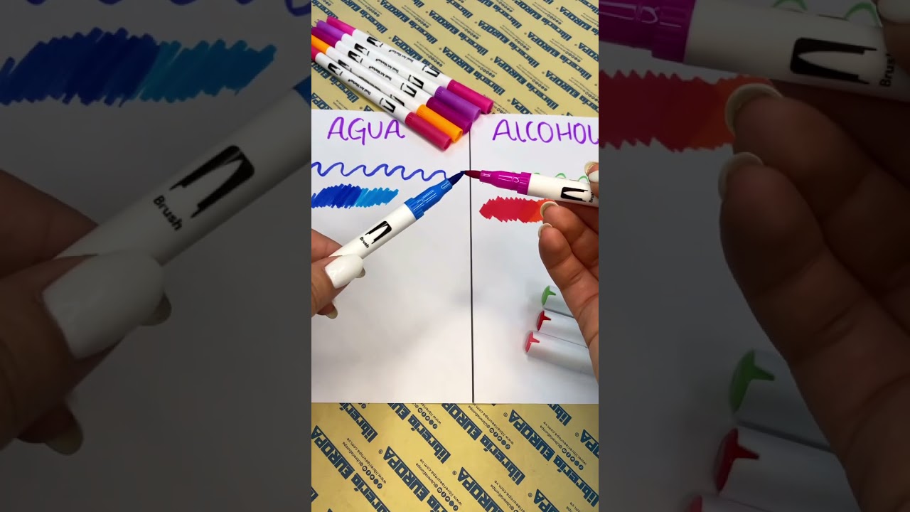 cuales son los plumones de agua