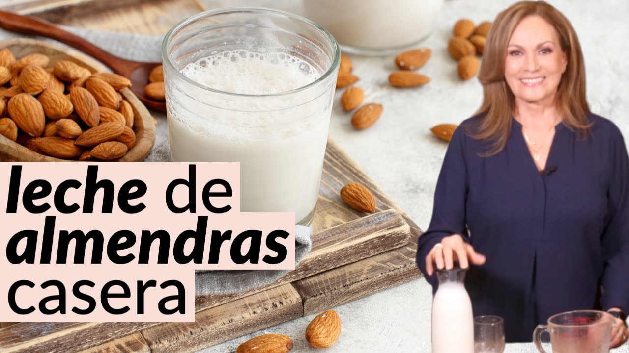 cuantas almendras para un litro de leche