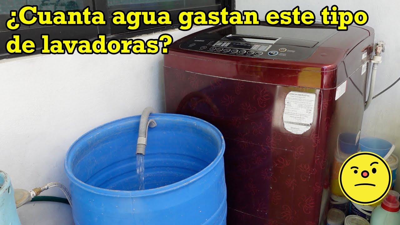 cuantos litros de agua caben en una lavadora
