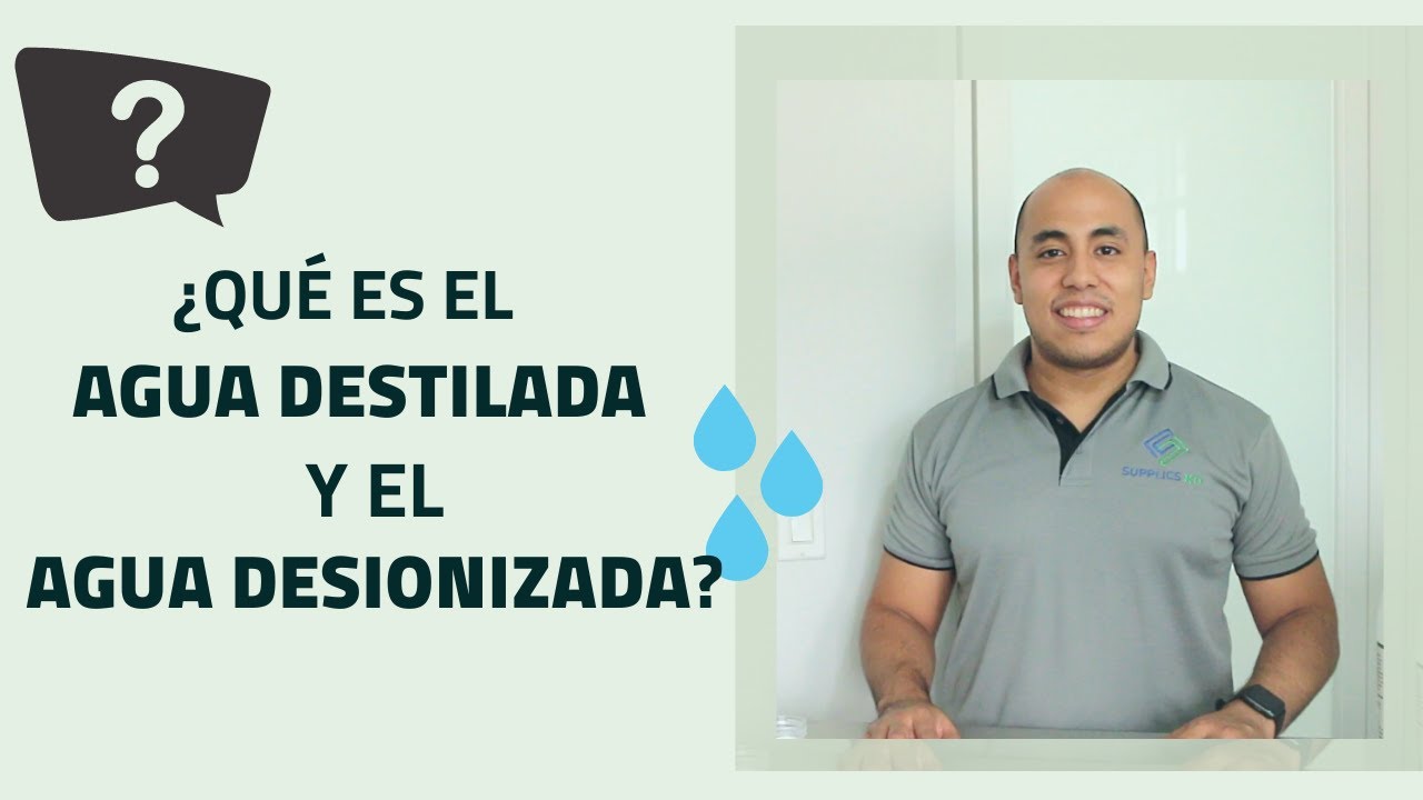 diferencia entre agua desmineralizada y agua purificada