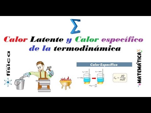 diferencia entre calor especifico y calor latente