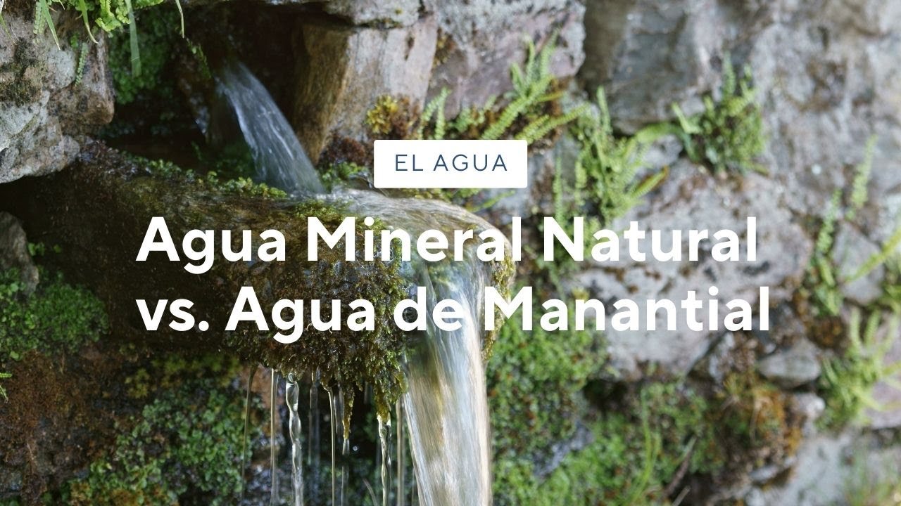 el agua de manantial es potable