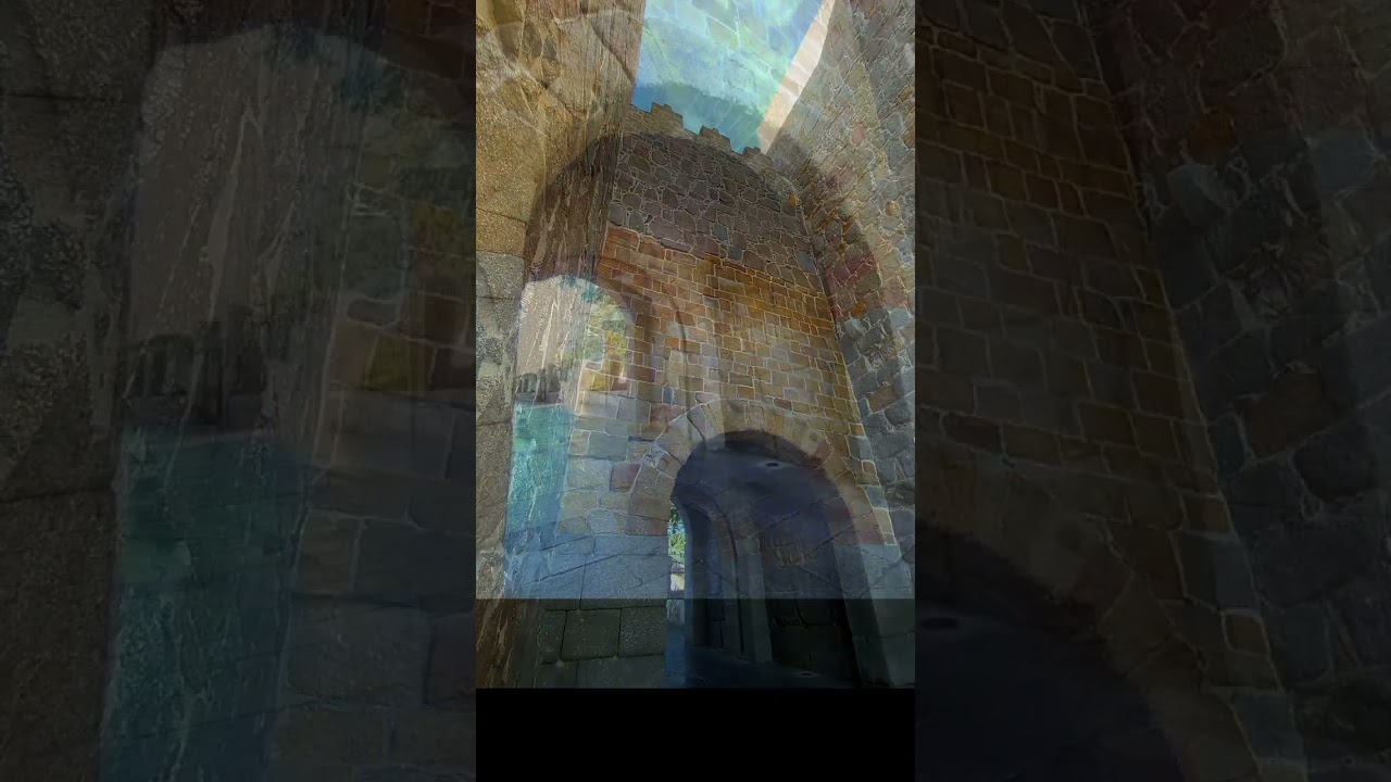 elevacion de la muralla de una fortaleza