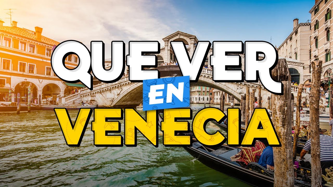 en venecia son muy populares los paseos en