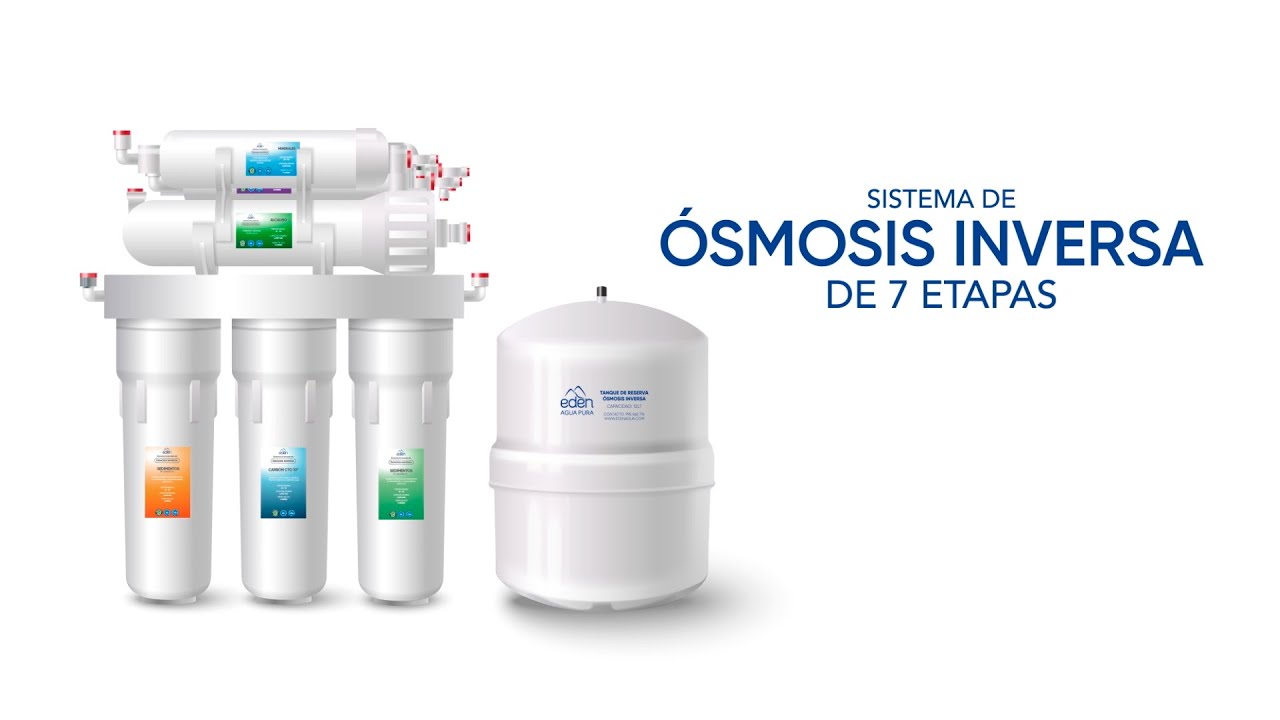 equipos de osmosis inversa para purificacion de agua