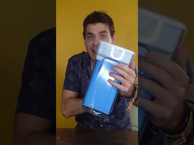 filtro de agua casero para que sirve cada material