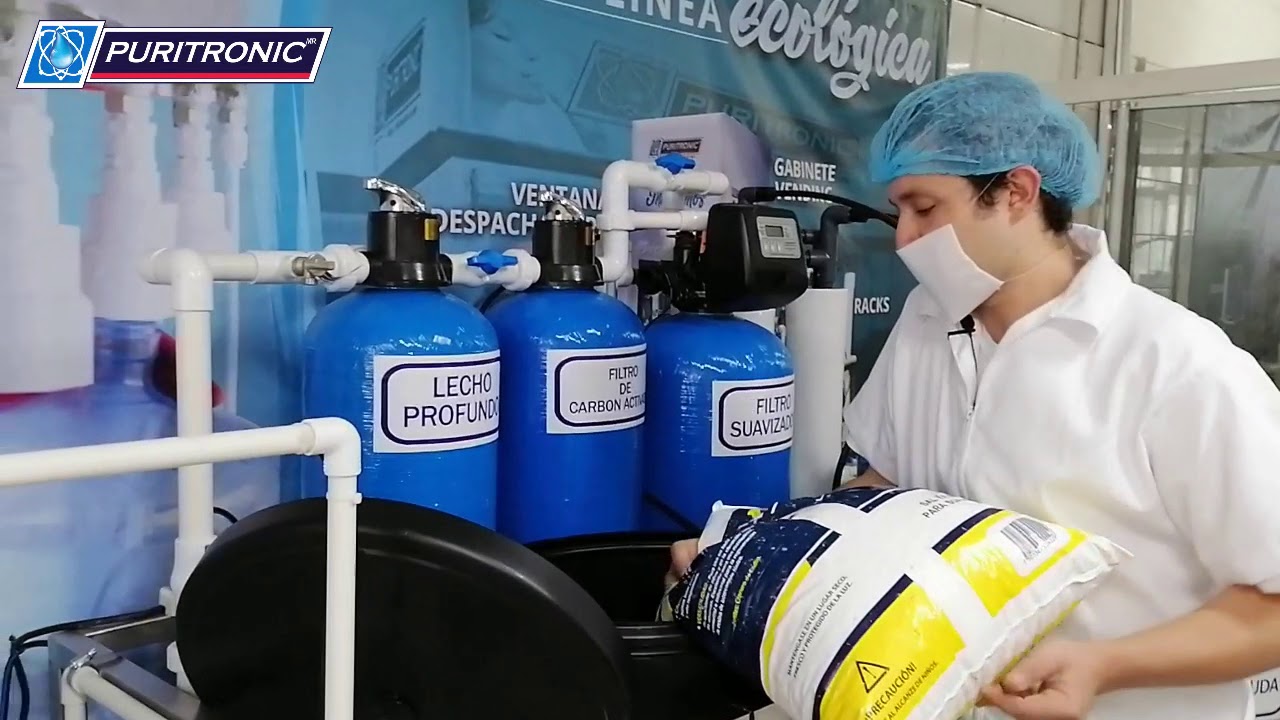 filtro para quitar la sal del agua