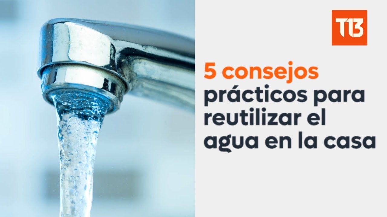 formas de como reutilizar el agua