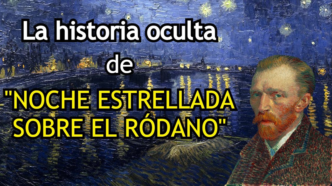 la noche estrellada en el rodano