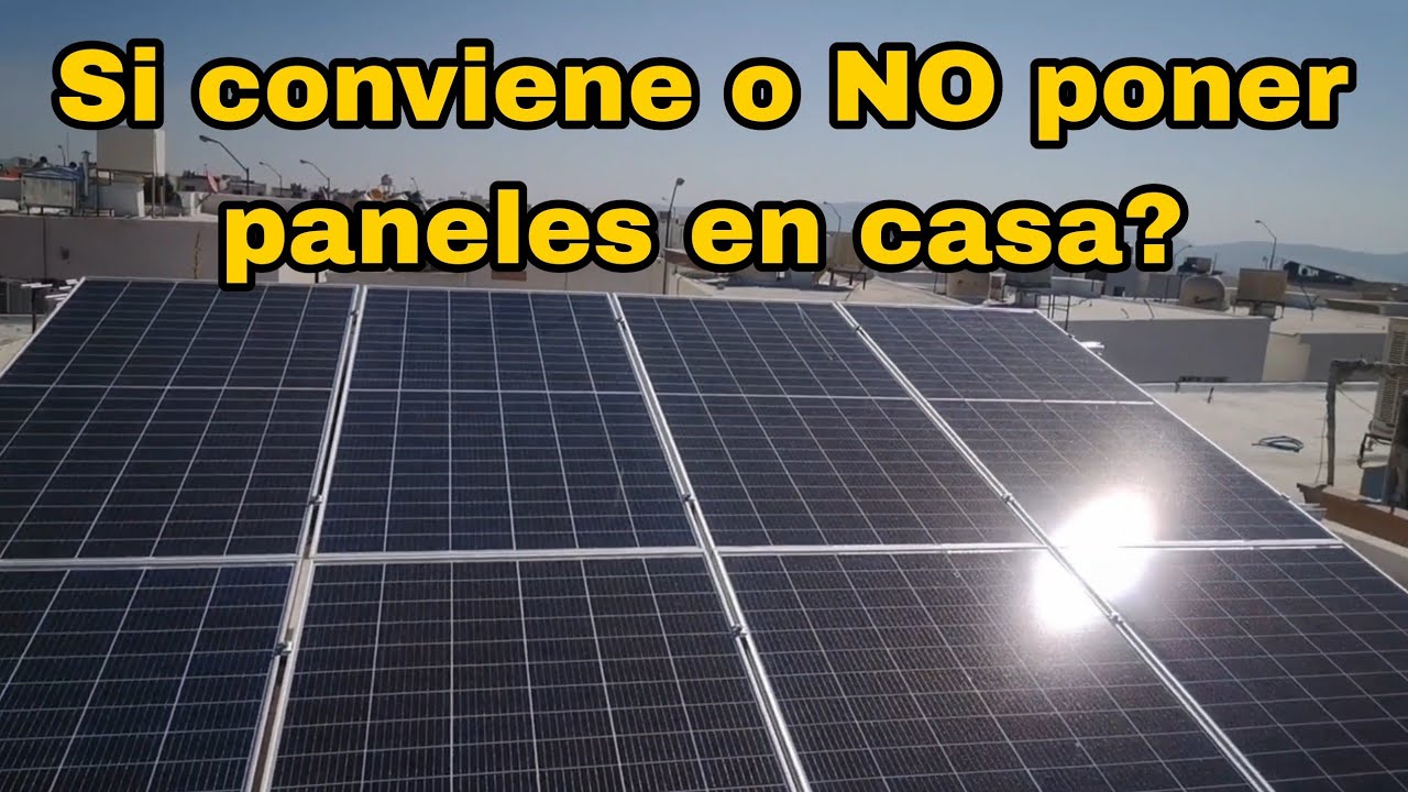 paneles solares para casas ventajas y desventajas