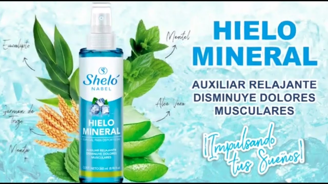 para que sirve el hielo mineral
