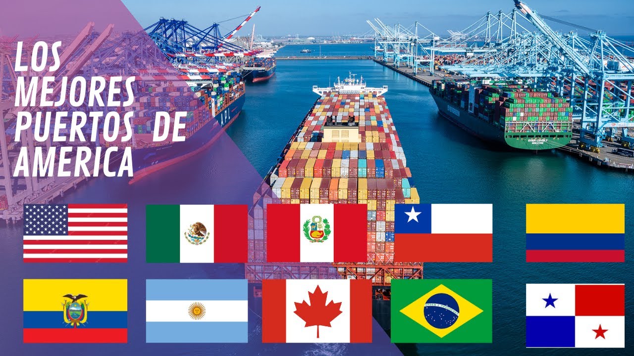 puertos mas importantes de america del norte