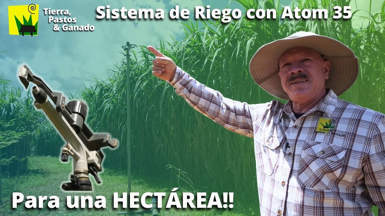 sistema de riego por aspersion para una hectarea