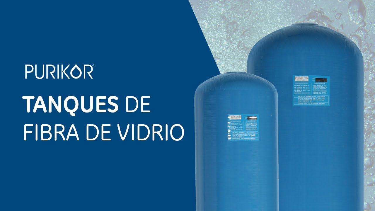 tanques de fibra de vidrio para filtros de agua