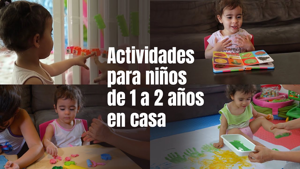 trabajos para niños de 2 años