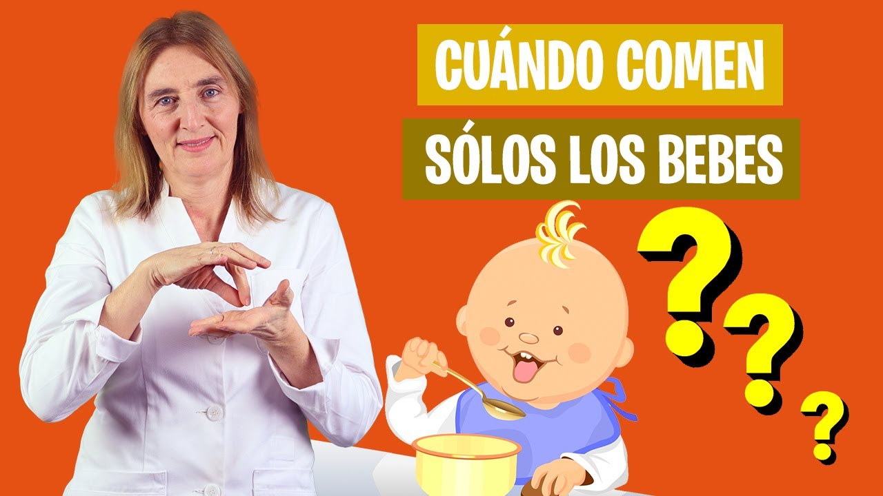 a que edad el niño come solo
