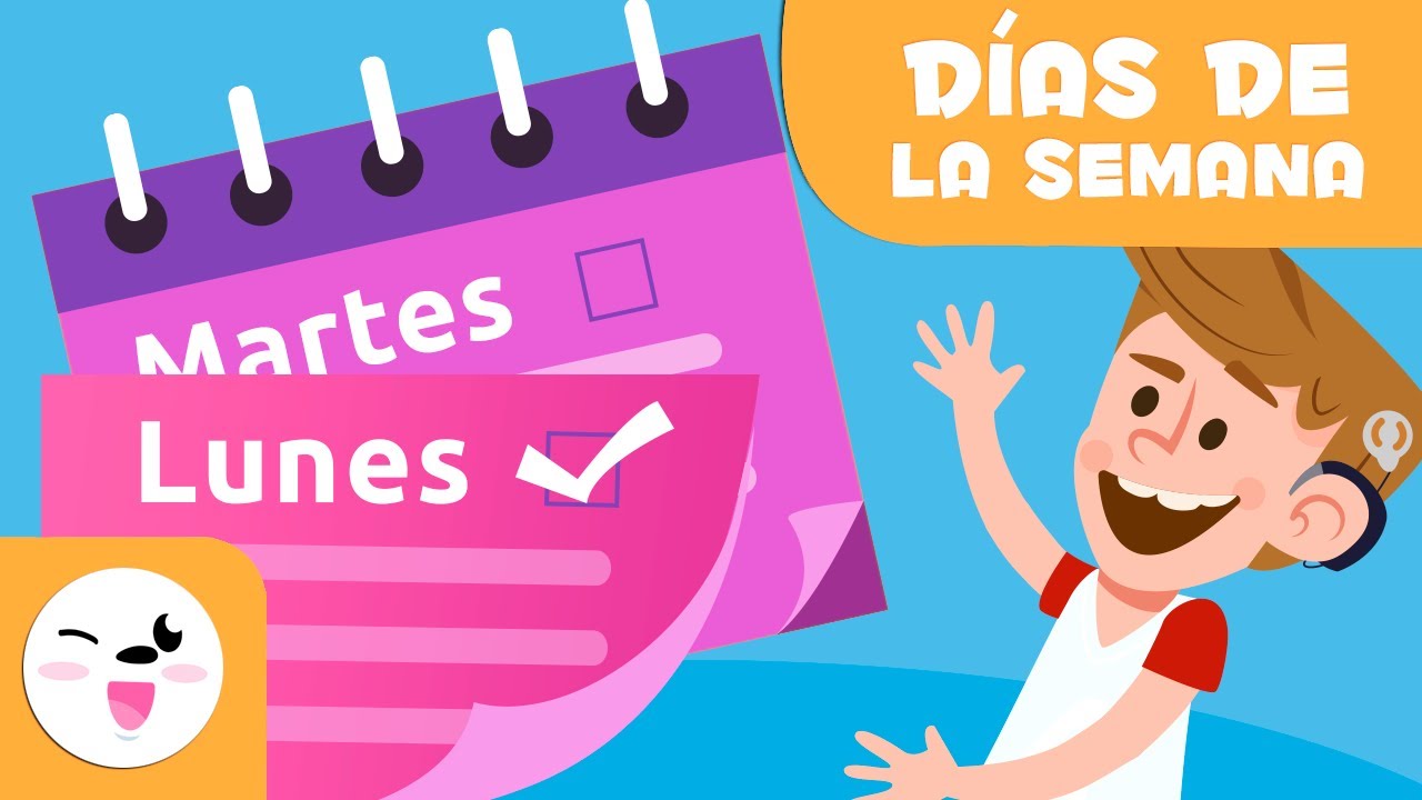 actividad de los dias de la semana para niños