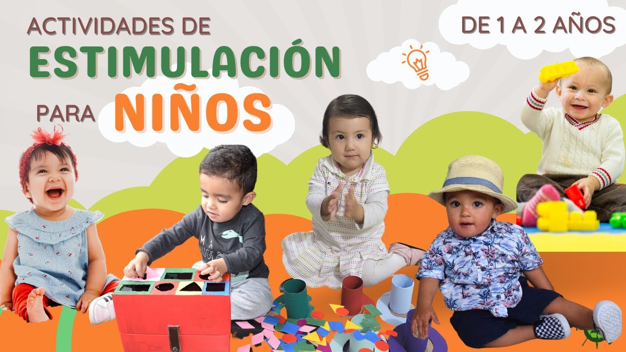 actividades en casa para niños de 1 a 2 años
