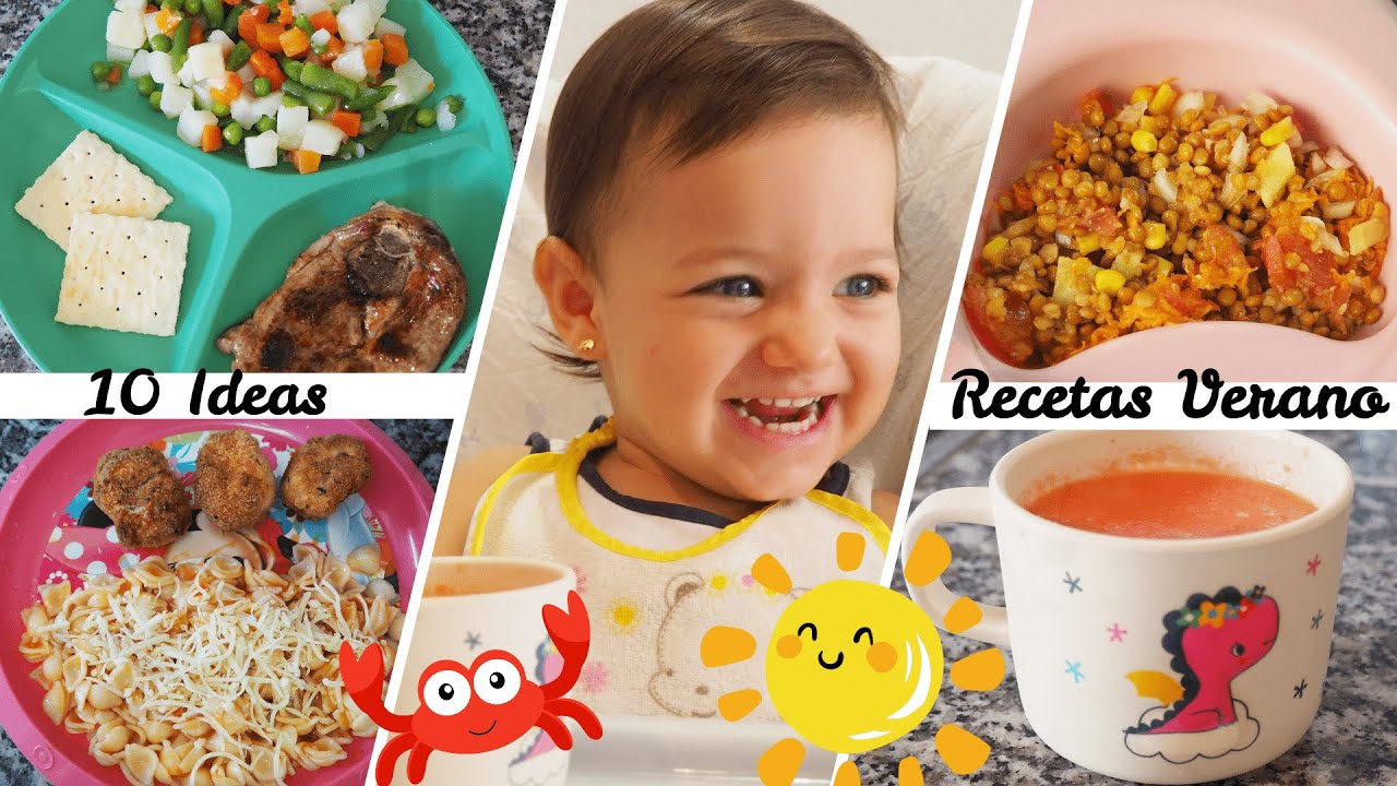 comidas de verano para bebes de 1 año