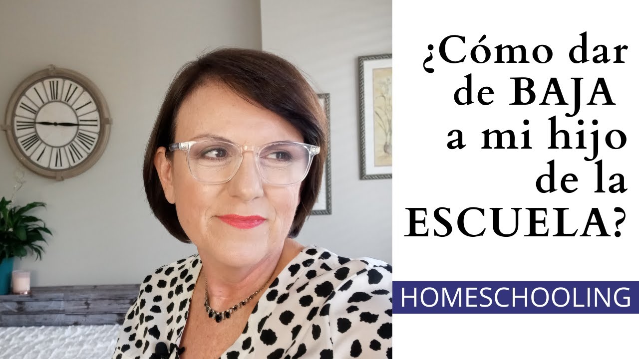 como dar de baja a un niño de la escuela
