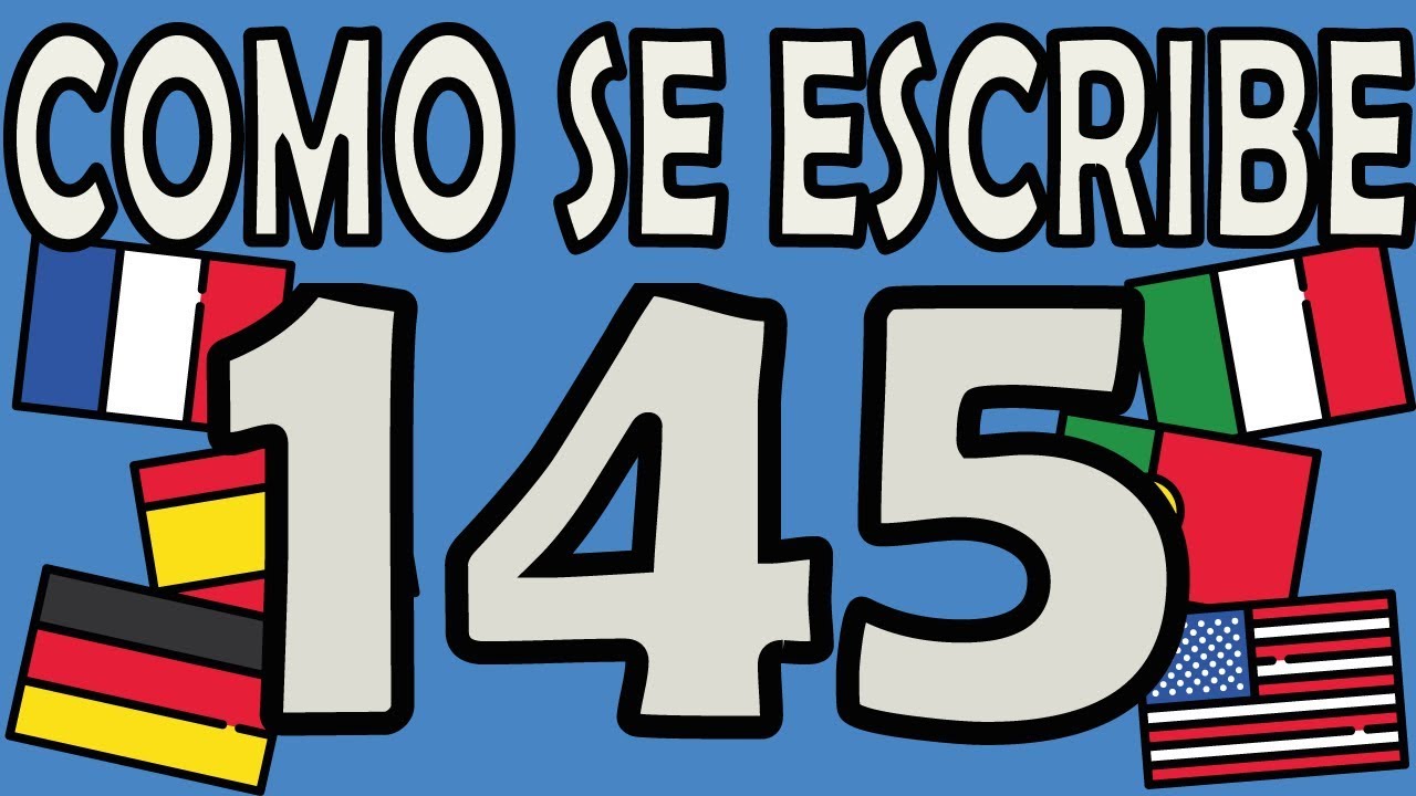 como se escribe 145 en letras