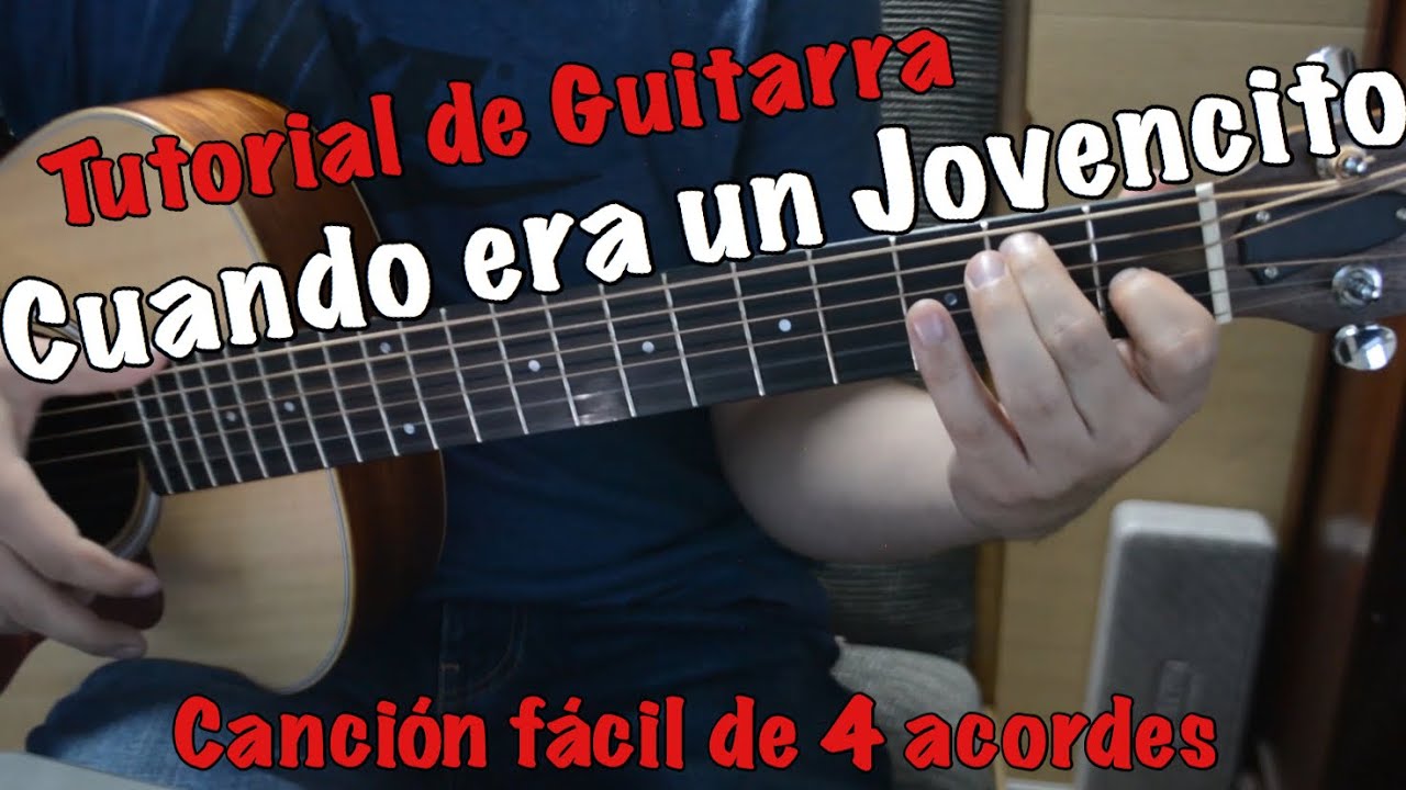 cuando apenas era un joven acordes