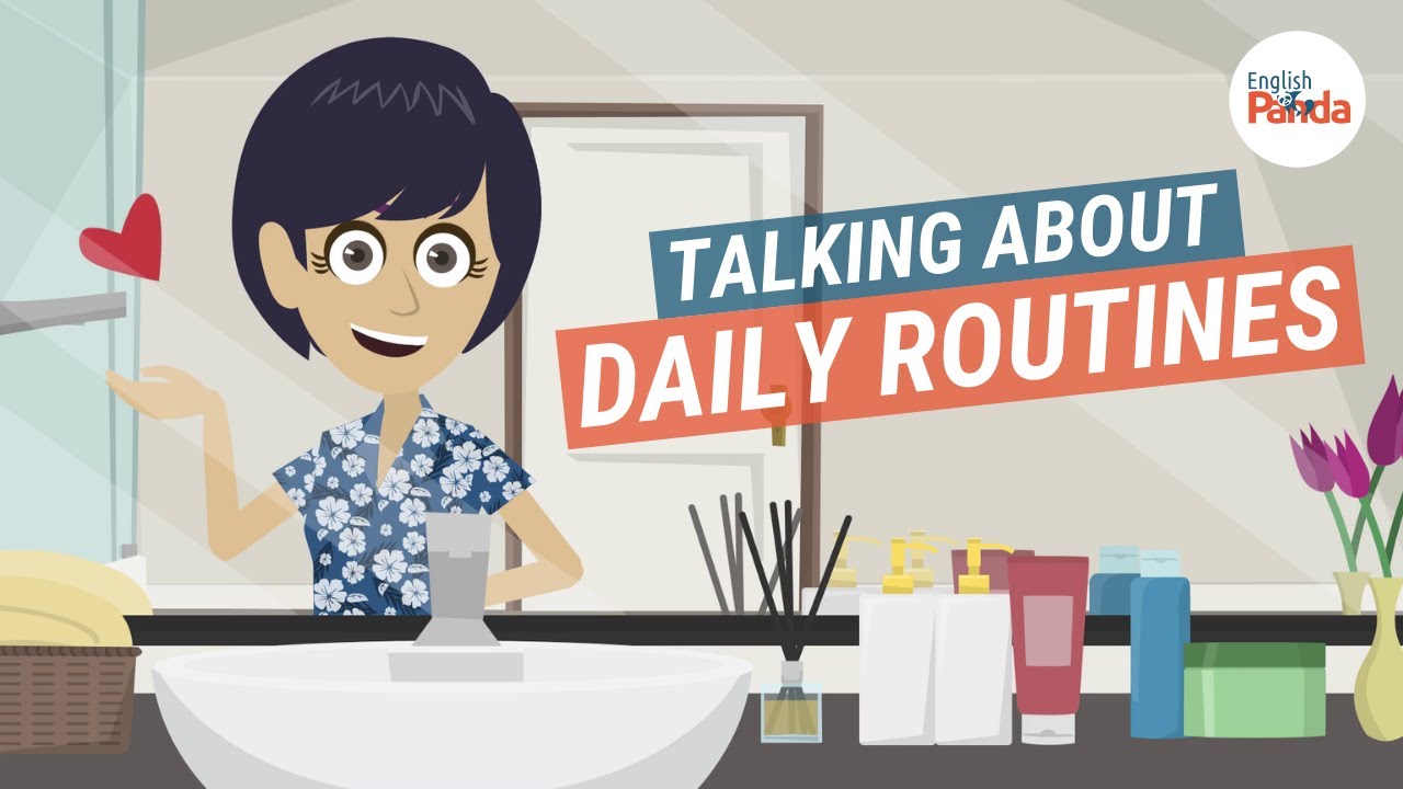 daily routine presentation in english ppt