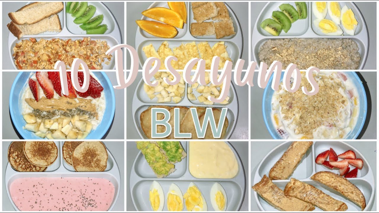 desayunos para bebes de 10 meses recetas