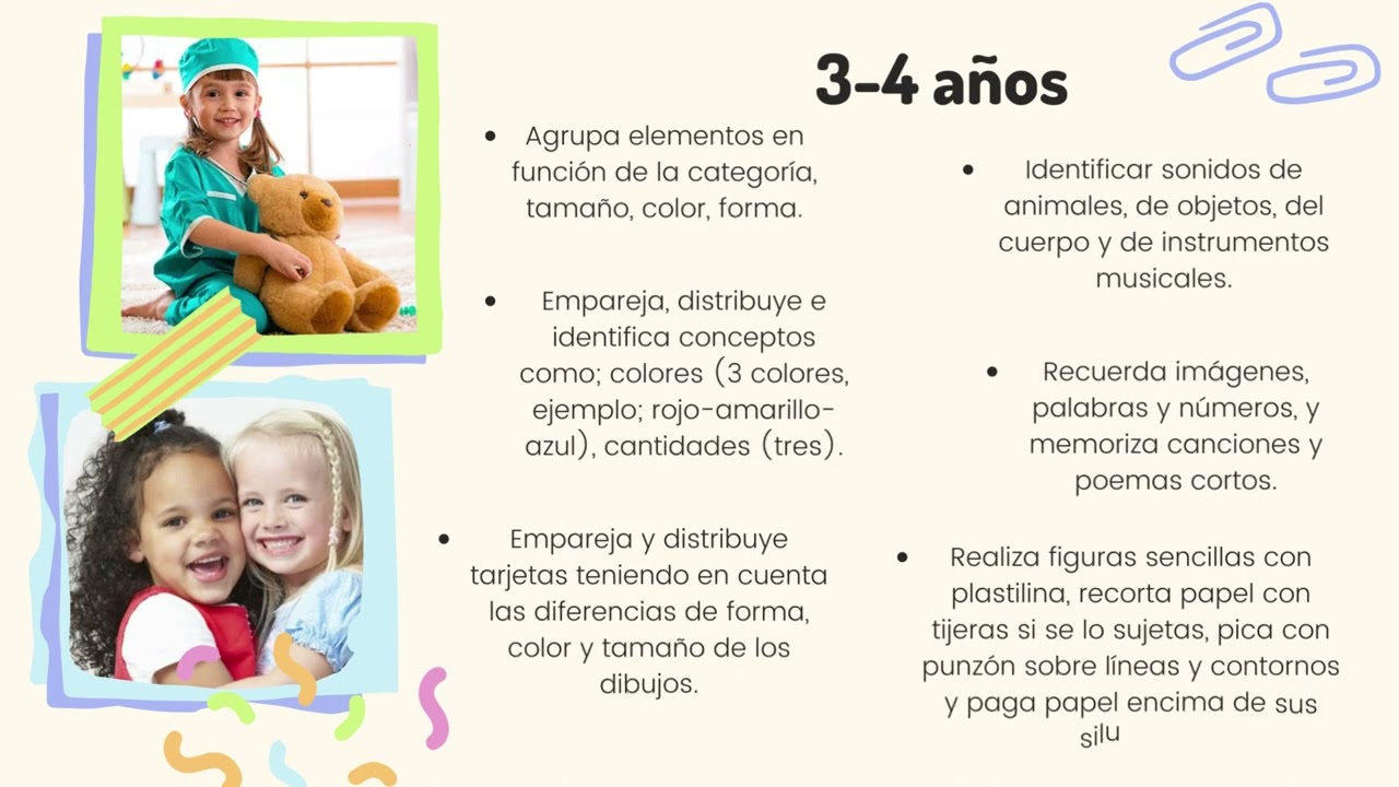 estimulacion cognitiva en niños de 0 a 6 años