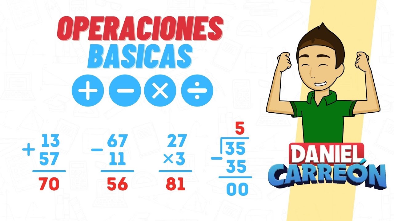 guia de operaciones basicas para cuarto basico